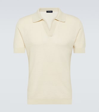 Polo en coton et lin | Thom Sweeney
