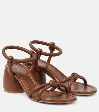 Sandali Cassis 60 in pelle | Gianvito Rossi