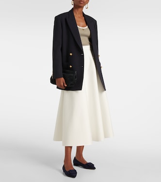 Ballerine Maysale in suede | Manolo Blahnik