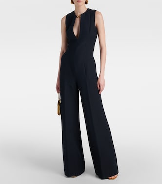 Mono de lana y seda con cadena | Stella McCartney