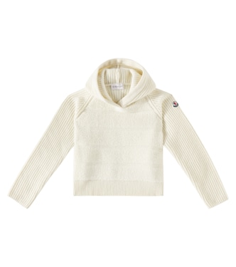 Virgin wool hoodie | Moncler Enfant