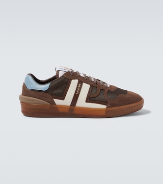 Clay logo leather sneakers | Lanvin
