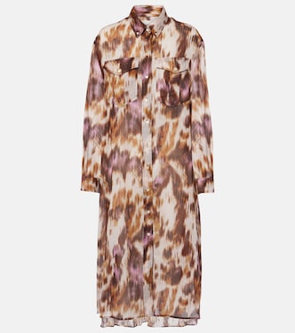 Elaine printed cotton shirt dress | Marant Etoile