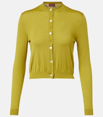Cardigan aus Kaschmir und Seide | Gucci