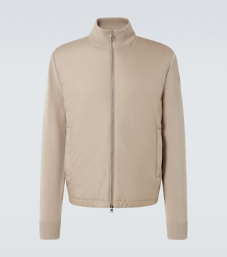 Daunenjacke mit Wolle und Kaschmir | Moncler