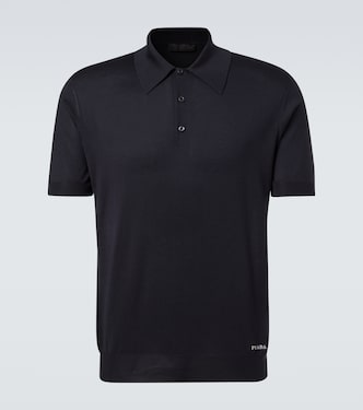 Polohemd aus Seide | Prada