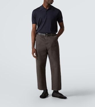 Polo in seta | Prada