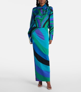 Falda larga Orchidee | Pucci