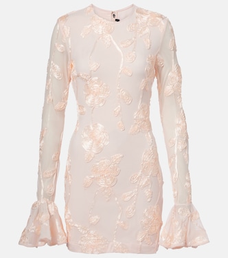 Embroidered mesh minidress | Rotate