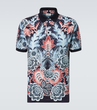Paisley cotton piqué polo shirt | Etro