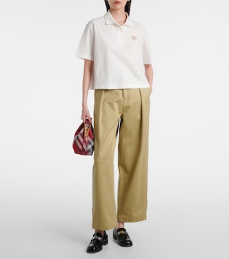 قميص بولو من القطن بلوغو | Burberry
