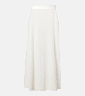 Crochet maxi skirt | Ganni