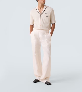 DG knitted cotton shirt | Dolce&Gabbana