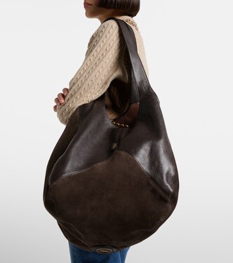 Schultertasche Chloé Balloon Medium aus Leder | Chloé