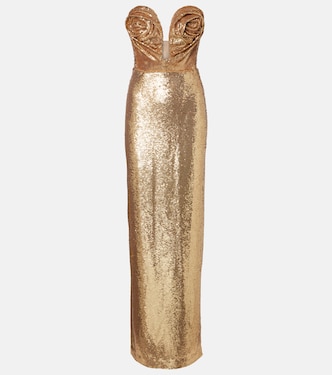 Sequined gown | Carolina Herrera