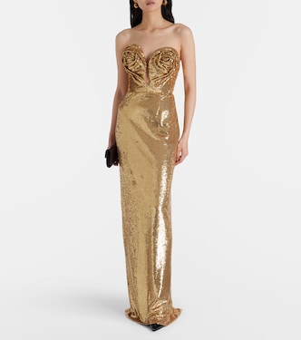 Sequined gown | Carolina Herrera