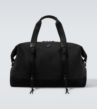 Leather-trimmed duffel bag | Moncler