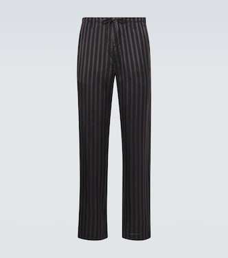 Mid-rise straight pants | Dries Van Noten