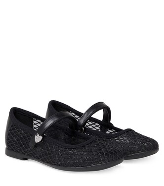 Mesh Mary Jane flats | Monnalisa