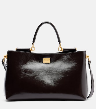 Vittoria Medium leather tote bag | Dolce&Gabbana