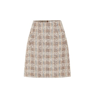 Minigonna Roman in tweed | Veronica Beard