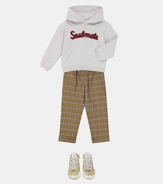 Tasha checked cotton-blend pants | Bonpoint