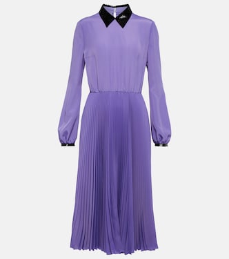 Midikleid aus Crêpe | Prada