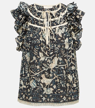 Top Asmara imprimé | Ulla Johnson