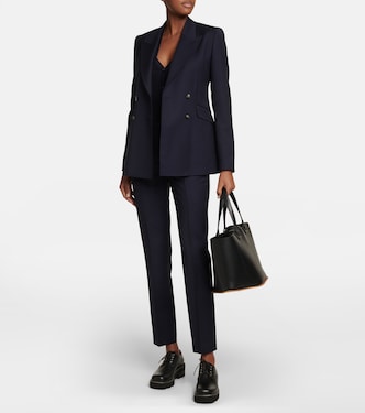 High-rise wool pants | Gabriela Hearst