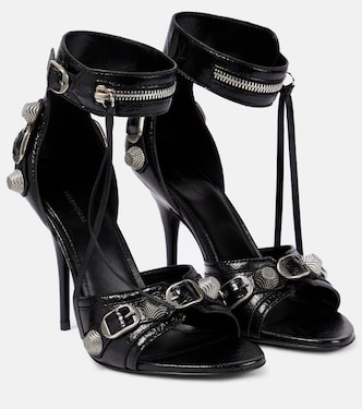 Embellished leather sandals | Balenciaga