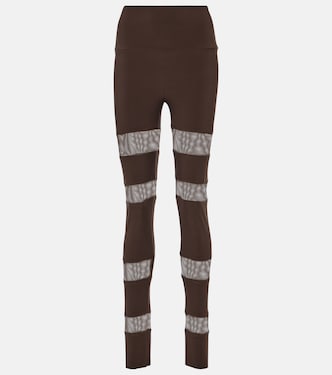 Leggings de jersey de tiro alto | Norma Kamali