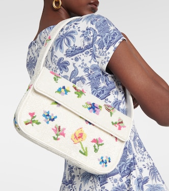 Borsa a spalla Tommy con perline | Staud