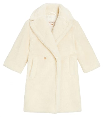 Teddy Bear Icon camel hair and silk coat | Max Mara Kids