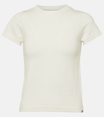T-Shirt N°292 America aus Baumwolle und Kaschmir | Extreme Cashmere