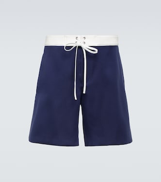 Bermuda-Shorts aus Satin | Miu Miu