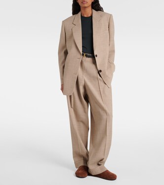 Marina virgin wool blazer | The Row