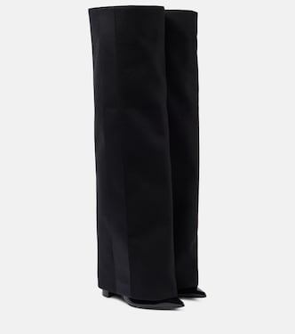 Botas altas con ribete de piel | Sacai