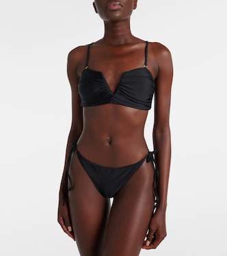 Calla ruched bikini top | Jade Swim