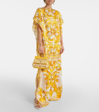 Majolica silk kaftan | Dolce&Gabbana