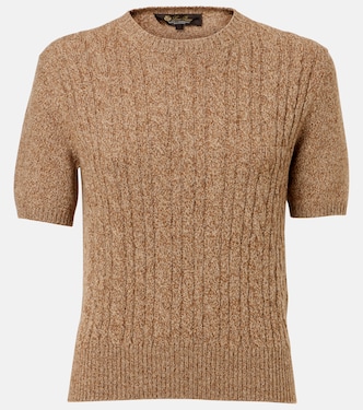 Top Trecca in cashmere a trecce | Loro Piana