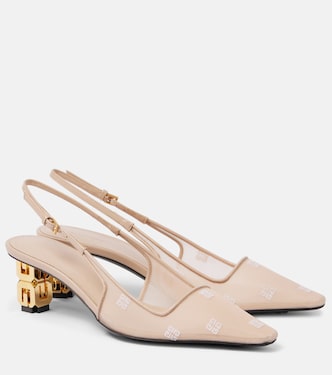 Pumps slingback G Cube in mesh 4G | Givenchy
