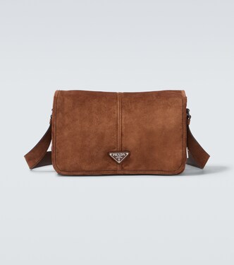 Messenger Bag aus Veloursleder | Prada