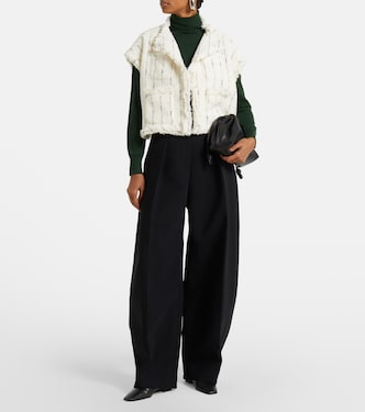 Gilet in tweed | Sacai