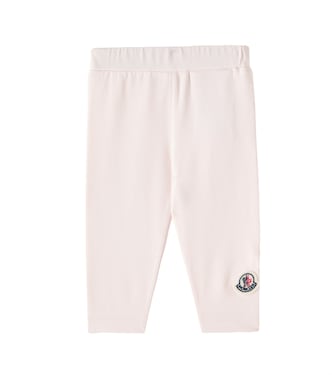 Baby cotton-blend leggings | Moncler Enfant