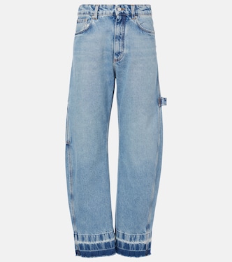 Jeans a gamba larga e vita media | Stella McCartney