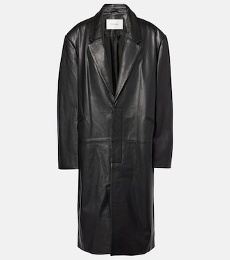 Cappotto oversize in pelle | Entire Studios