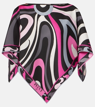 Blusa Marmo in twill di seta | Pucci