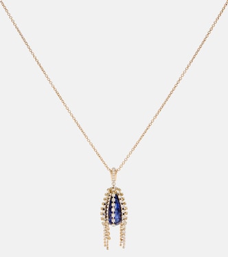Crystal-embellished pendant necklace | Chloé