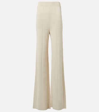 Knitted high-rise flared pants | Joseph