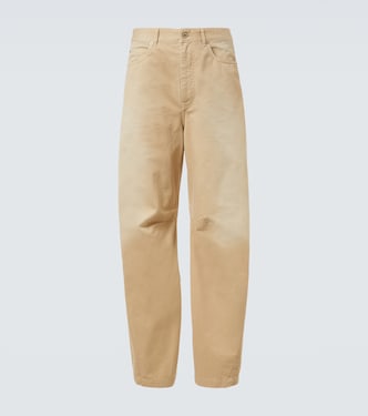 Paula's Ibiza twill barrel-leg pants | Loewe